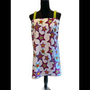 No Boundaries Coverup Size Medium Wrap Around Colorful Bath Towel Pool Beach